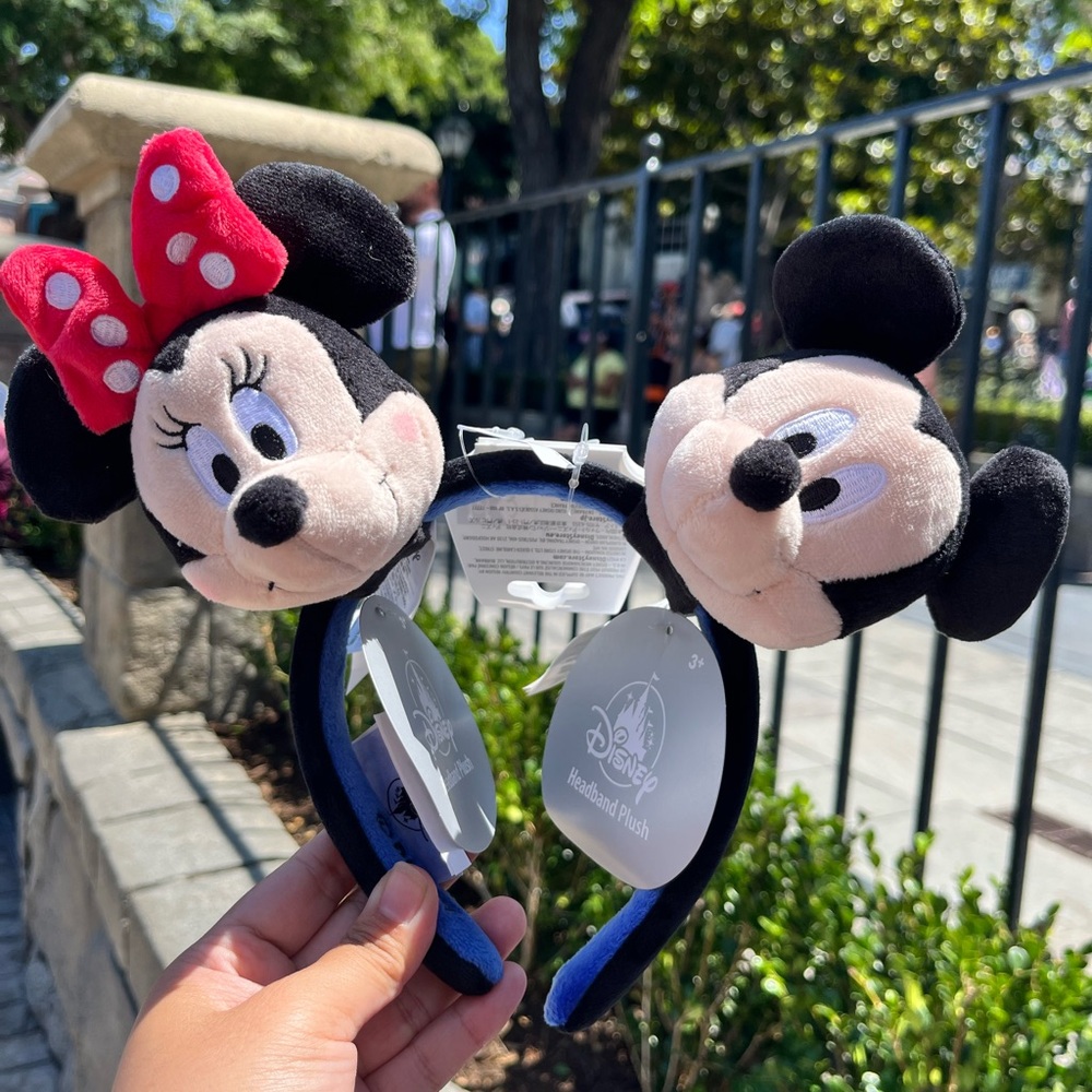 Disney Parks 2024 Create Your Own Plush Character Headband Mickey  Minni…